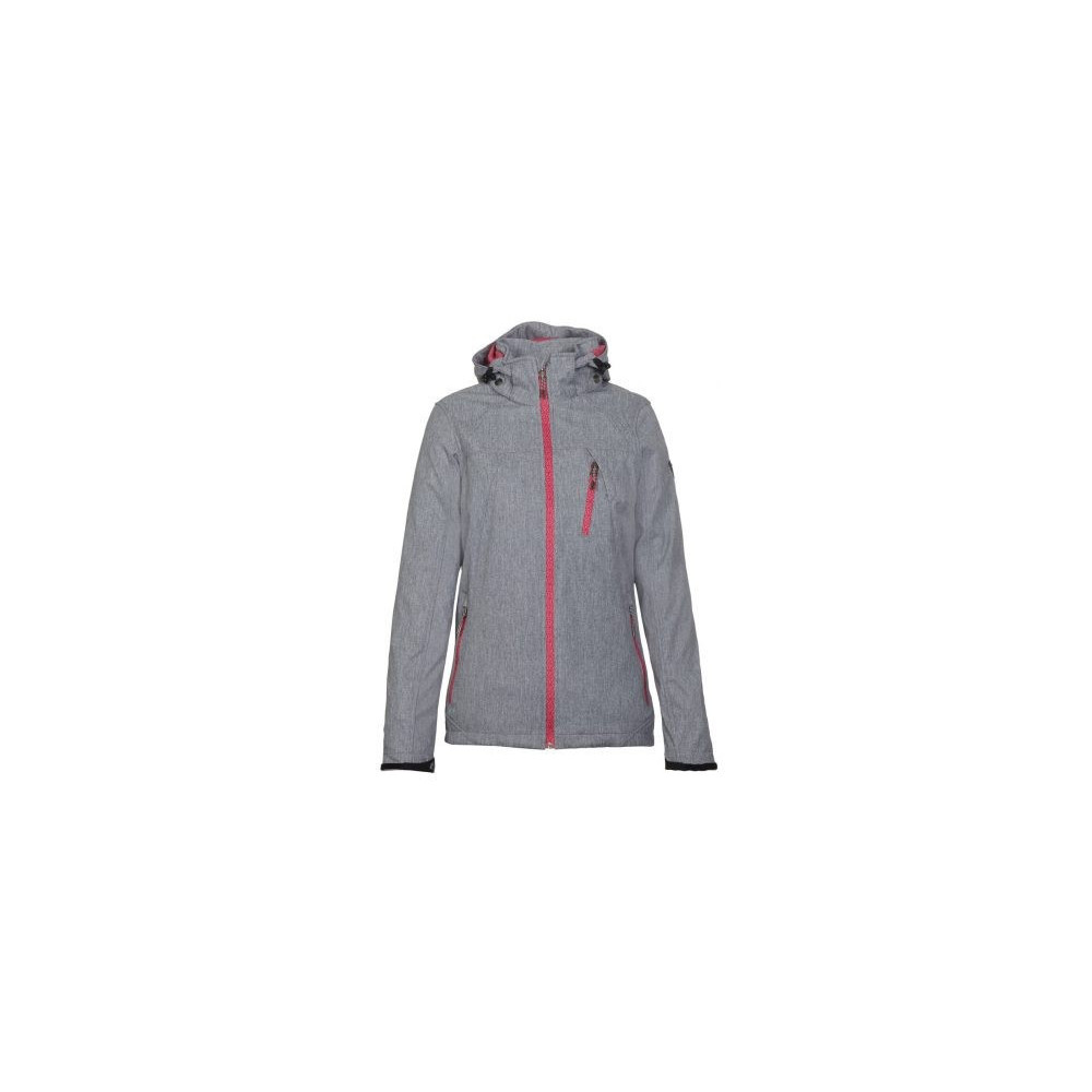 Killtec Tessia Soft Shell Jacke miur abzipbarer Kapuze