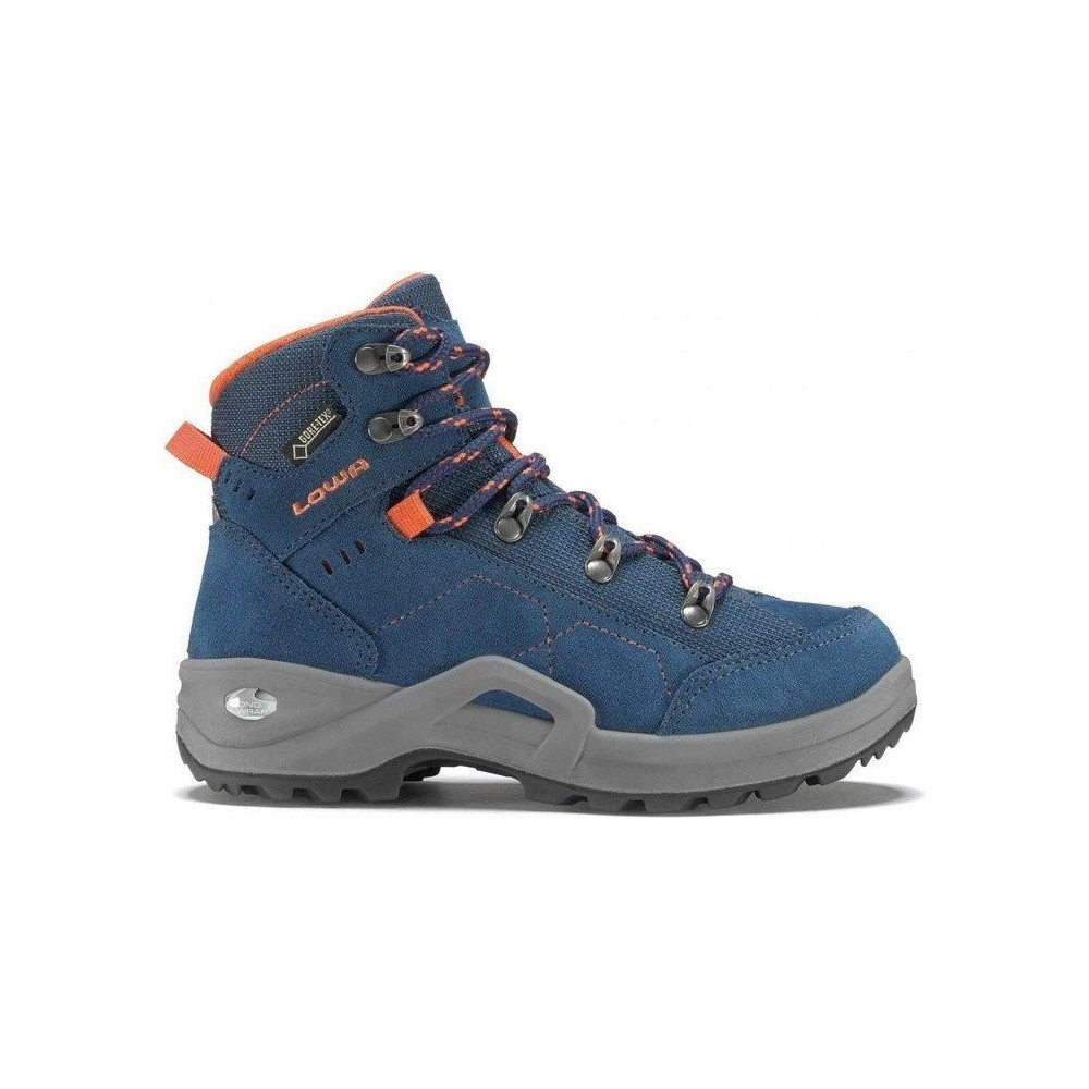 Lowa Kody III GTX MID Junior Wanderschuh (bis Grösse 35), blau/orange