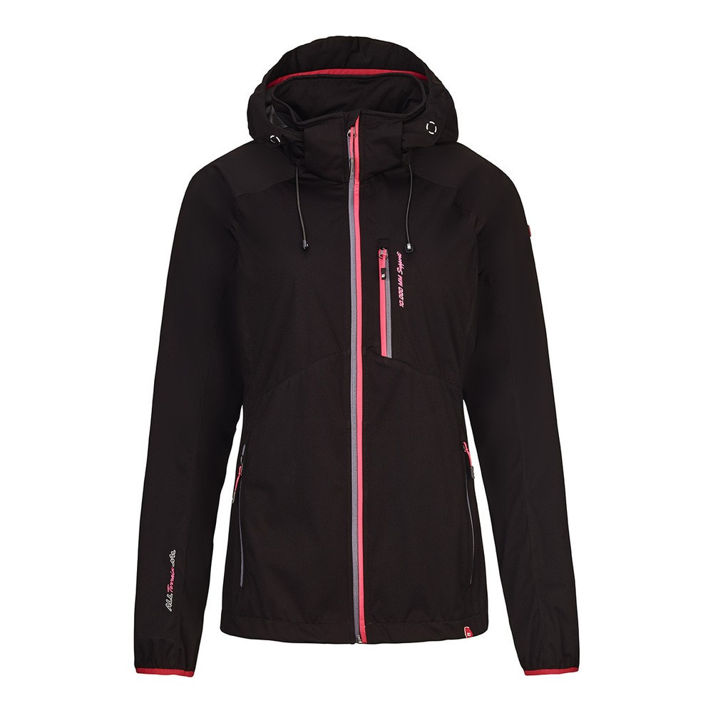 Killtec Joary Softshell Jacke mit Kapuze "Schwarz"