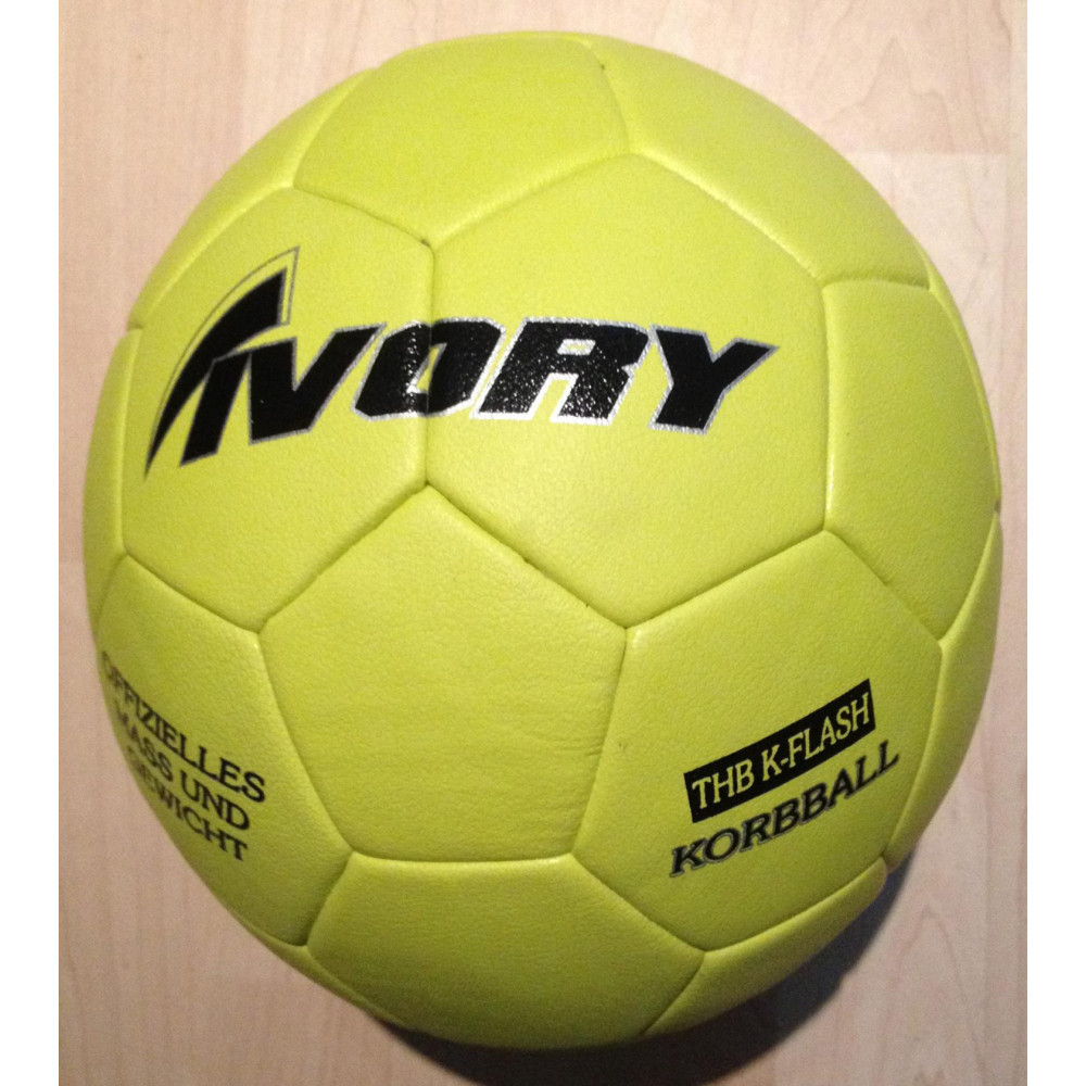 Korbball Ball Ivory gelb Korbbälle