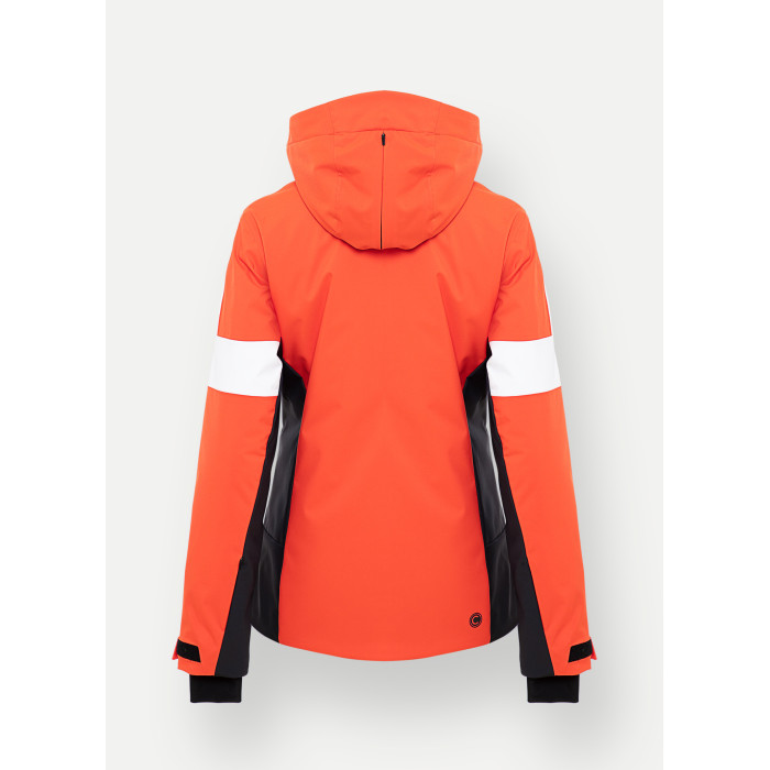 Colmar Damen Sapporo Skijacke, orange/weiss