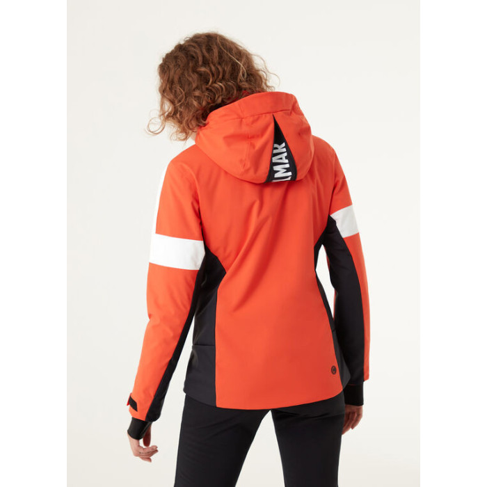 Colmar Damen Sapporo Skijacke, orange/weiss