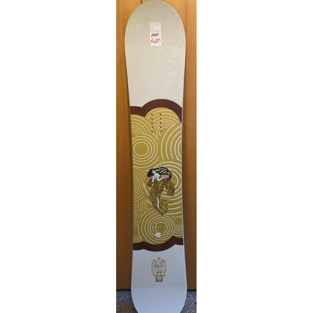 Santa Cruz Muse Tribute Snowboard, inklusiv Bindung