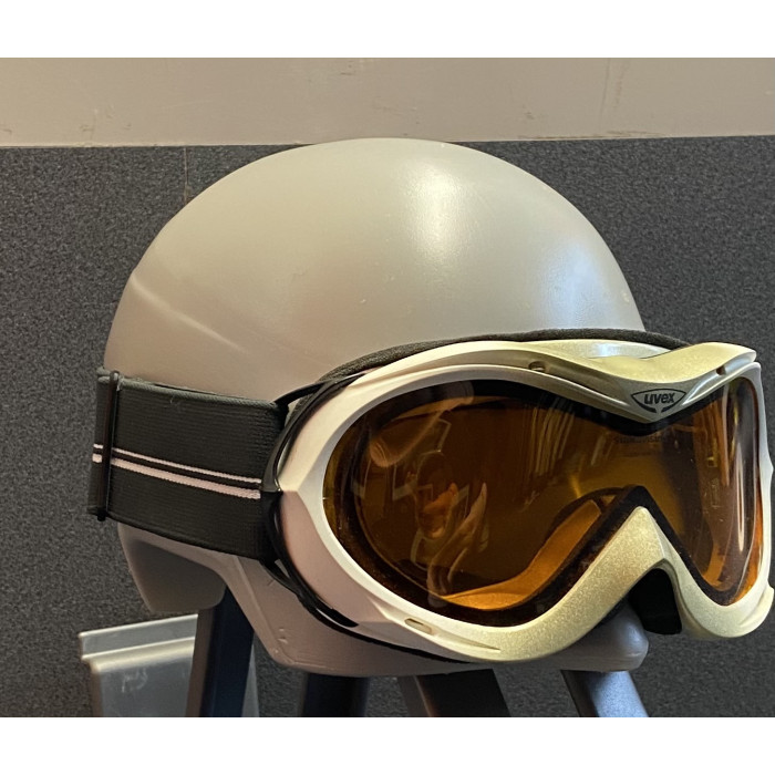 Uvex Hurricane Kinder Skibrille, gold