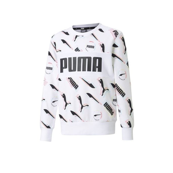 Puma Alpha Aop Crew Kinder Sweatshirt