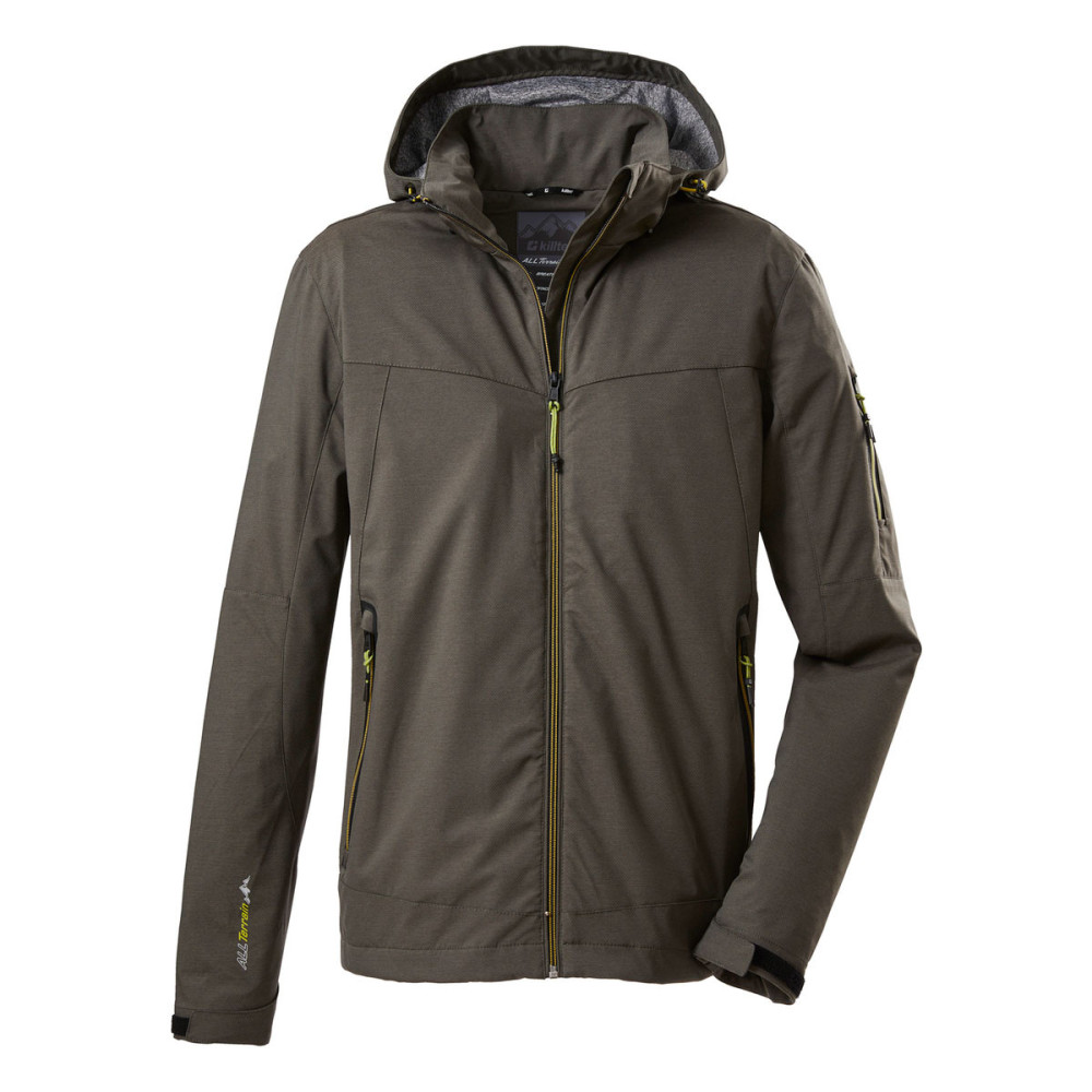 Killtec Vojak Softshell Jacke mit abzippbarer Kapuze