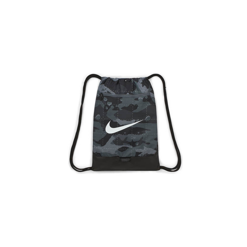 Nike Brasillia GymBag/Sportbeutel, schwarz/grau