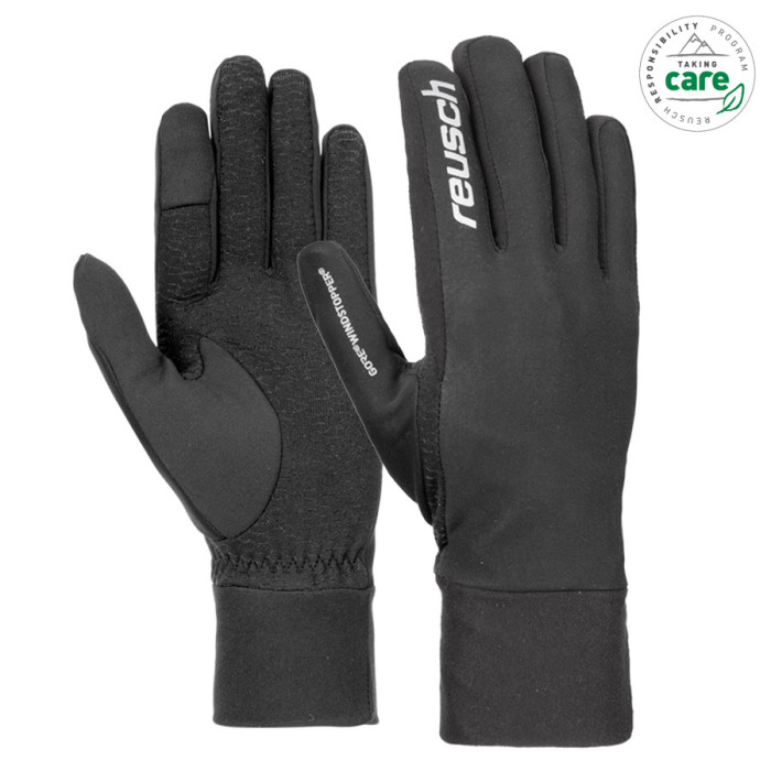 Reusch Karayel GTX Handschuh, schwarz/silber