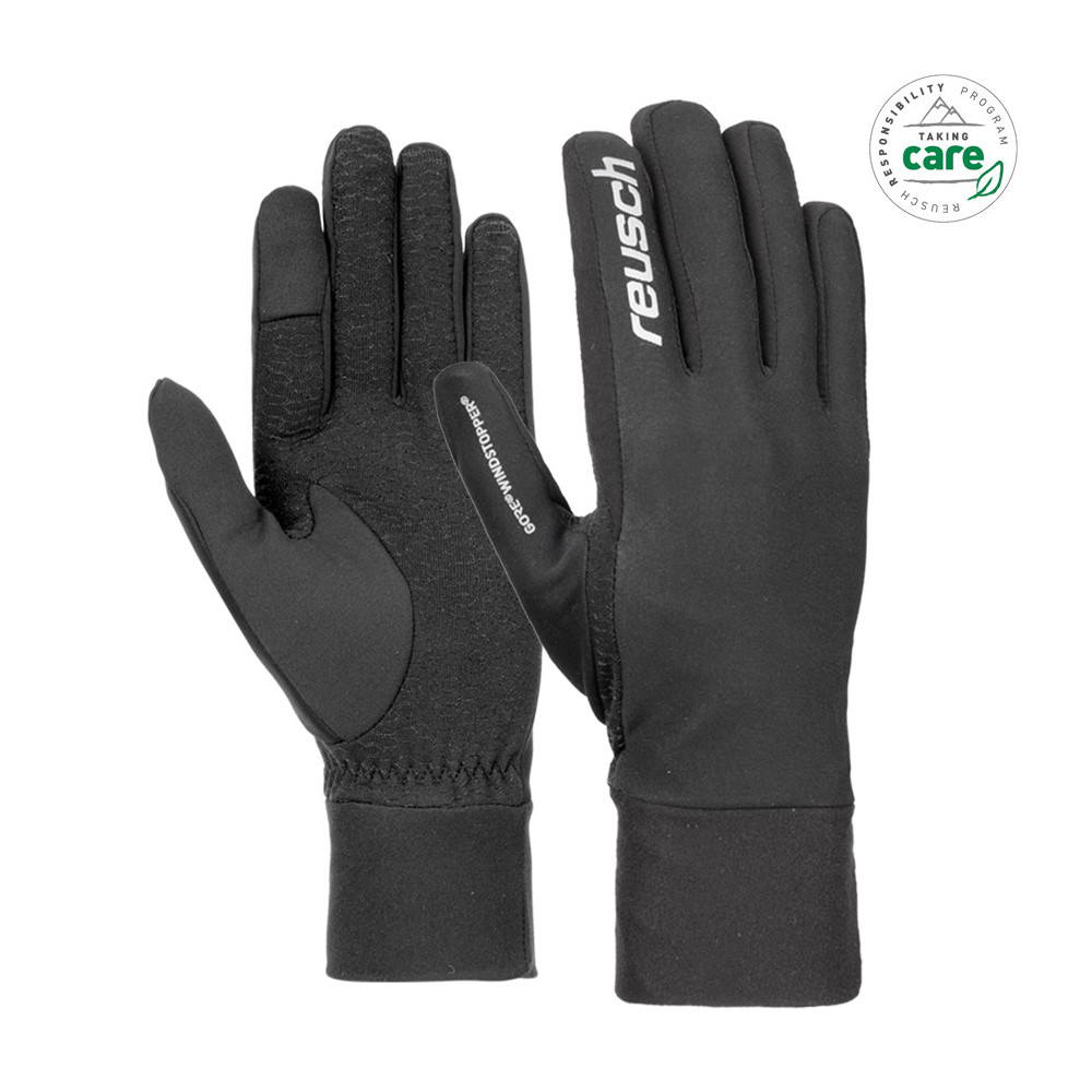 Reusch Karayel GTX Handschuh, schwarz/silber