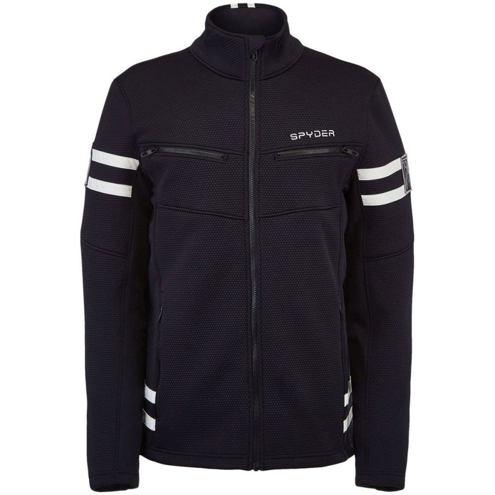 Spyder Wengen Encore Full Zip Fleece Jacke, schwarz