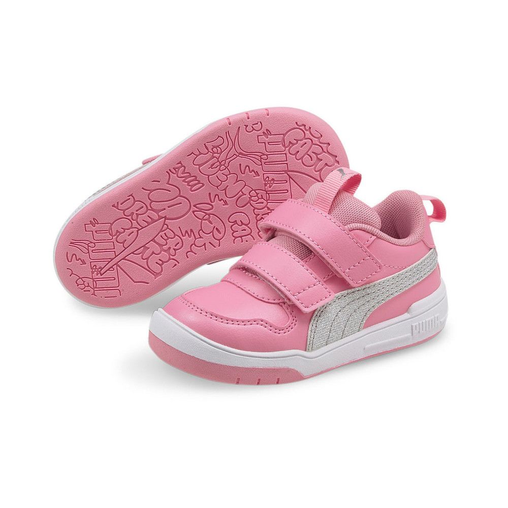 Puma Multiflex Kinder Freizeitschuh, pink/glitzer