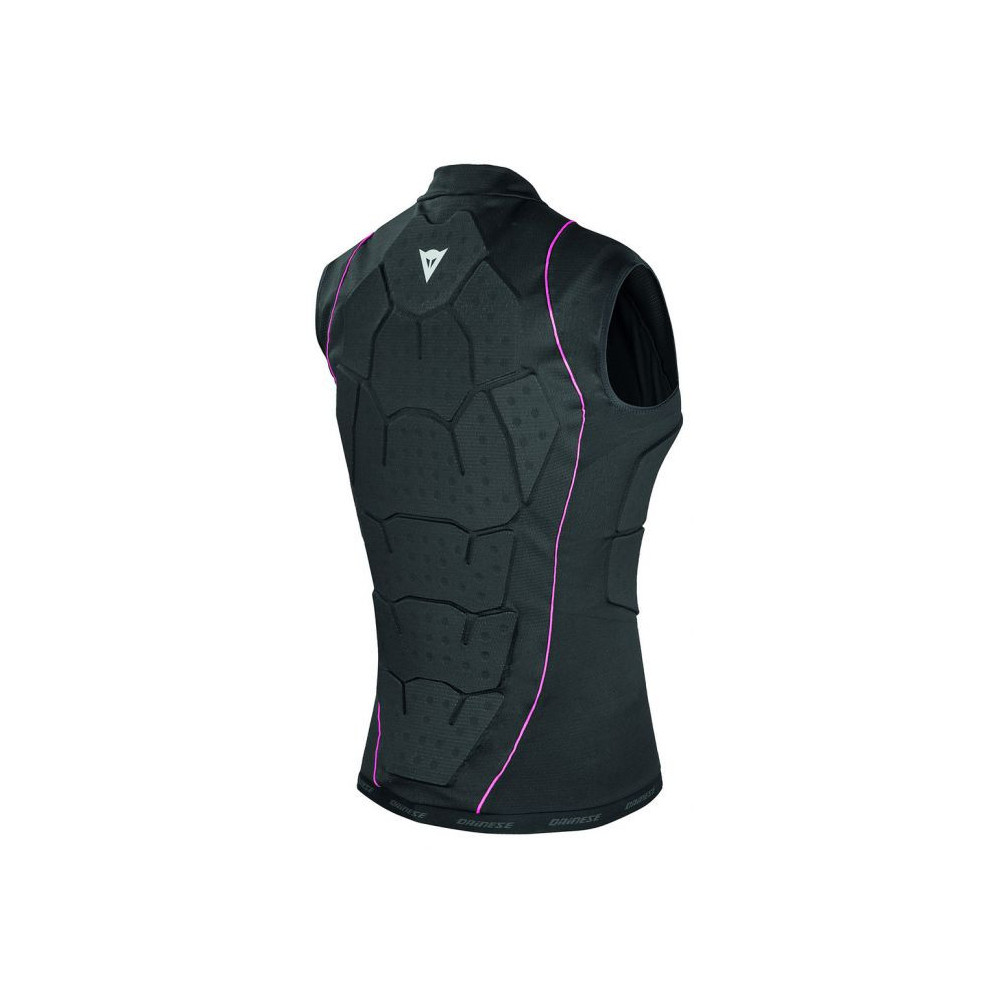 Dainese Soft Flex Rückenpanzer Damen, schwarz/pink