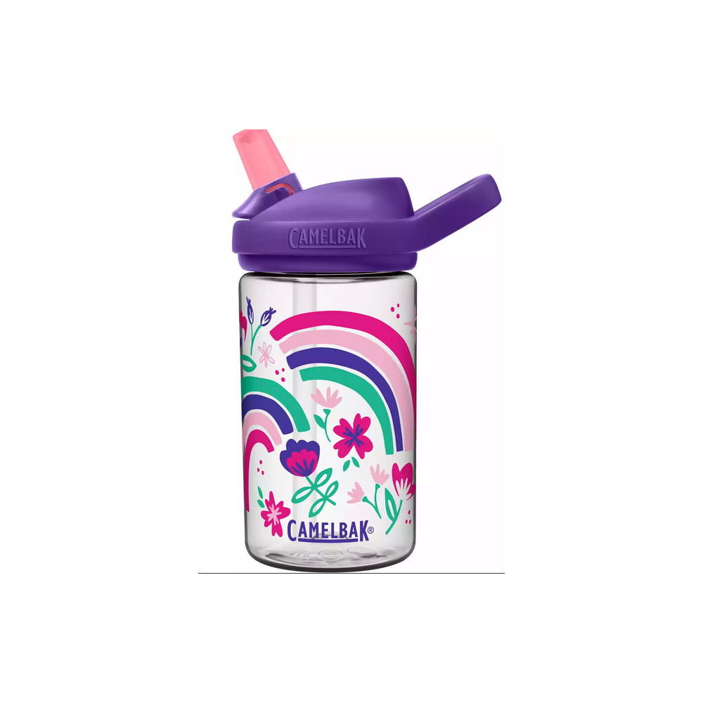 CamelBak Kinder eddy+ 0.4l Trinkflasche Rainbow Floral