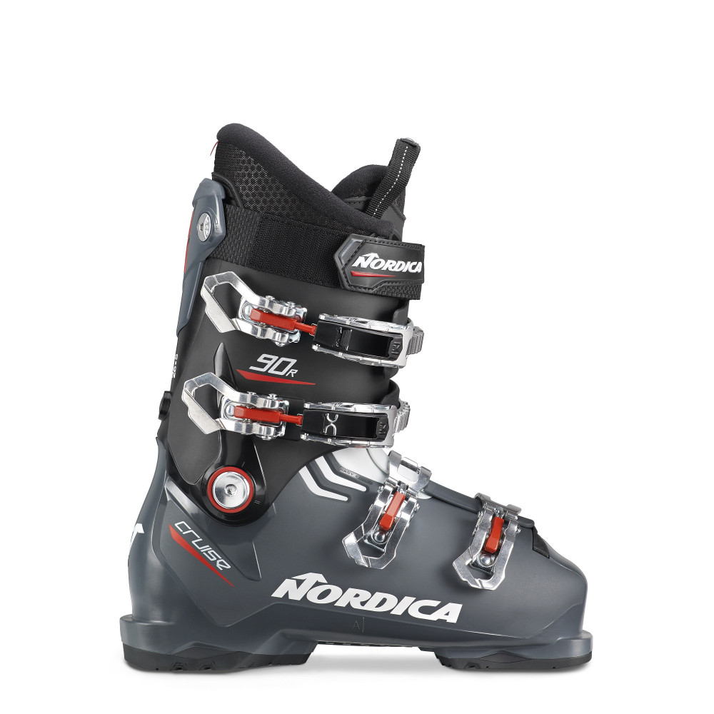 Nordica The Cruise 90 R Herren Skischuhe, anthrazit/schwarz/rot