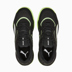 Puma Solarstrike II Hallenschuhe, schwarz/grün