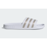 Adidas Adiletten Aqua weiss/silber