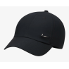 Nike Dri-FIT Club unstrukturierte Metall-Swoosh Cap, schwarz