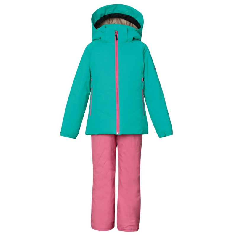 Phenix SUKU SUKU Snow White Kinder Skianzug, türkis/rosa