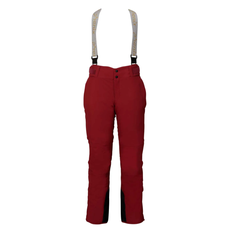 Phenix Thunderbolt Herren Skihosen Active Slim, dunkelrot