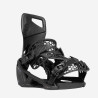 Nidecker Supermatic Snowboardbindung, schwarz/gold