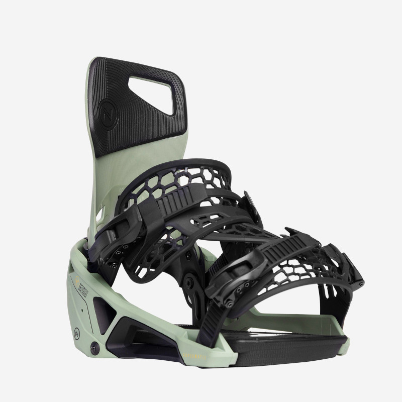 Nidecker Supermatic Snowboardbindung, olive