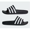 Adidas Adiletten Aqua Kids, schwarz