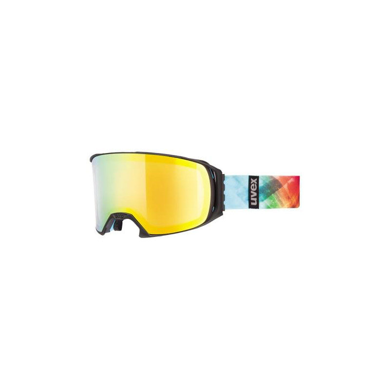 Uvex Craxx OTG Skibrille, schwarz/blau