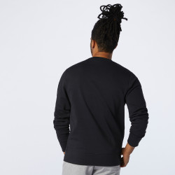 New Balance Essentials stacked Logo Crew Pullover Herren, navy