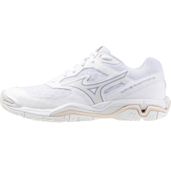 Mizuno Damen Wave Phantom 3 W Hallenschuh, weiss