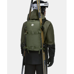 Mammut Nirvana 22 Funktioneller Freeride Rucksack, marsh