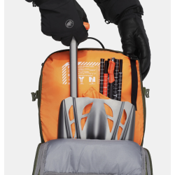 Mammut Nirvana 22 Funktioneller Freeride Rucksack, marsh