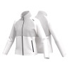 Colmar Ladies Candy Full Zip Stretch Fleece, weiss