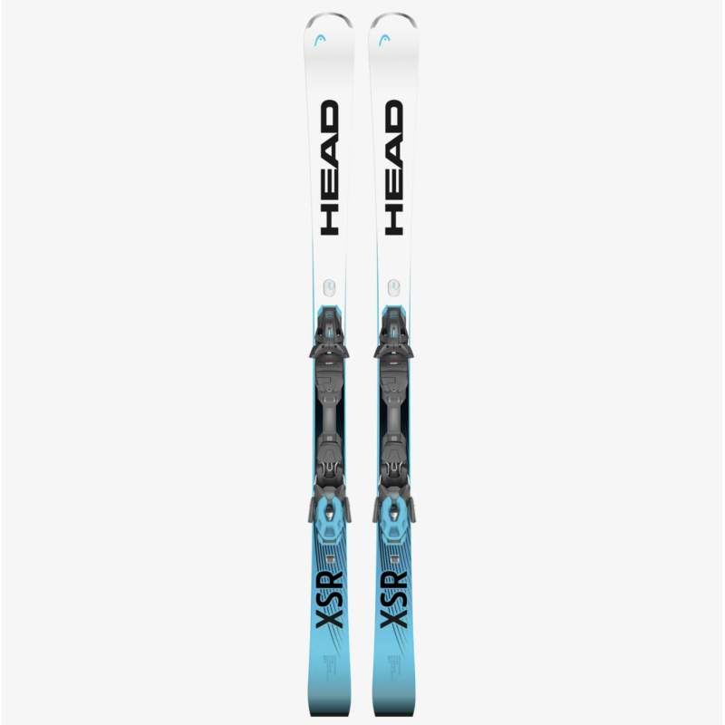 Head Worldcup Rebels e.SLR Ski weiss/blau inkl. Bindung PR 11 GW