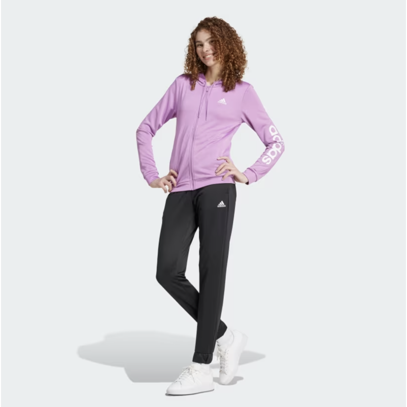 Adidas Linear Trainingsanzug Damen, purple