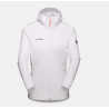 Mammut Taiss Light Midlayer Hooded Jacket Damen, weiss