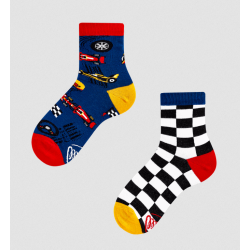 Many Morning Socken Kinder "Formula Racing"