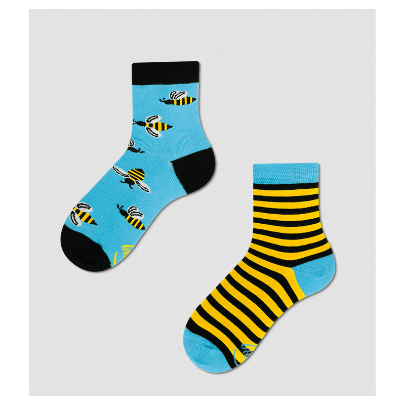 Many Morning Socken Kinder "Bee Bee"