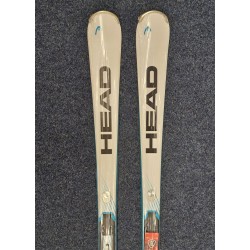 Head e.SLR Ski weiss/blau inkl. Bindung PR 11 GW