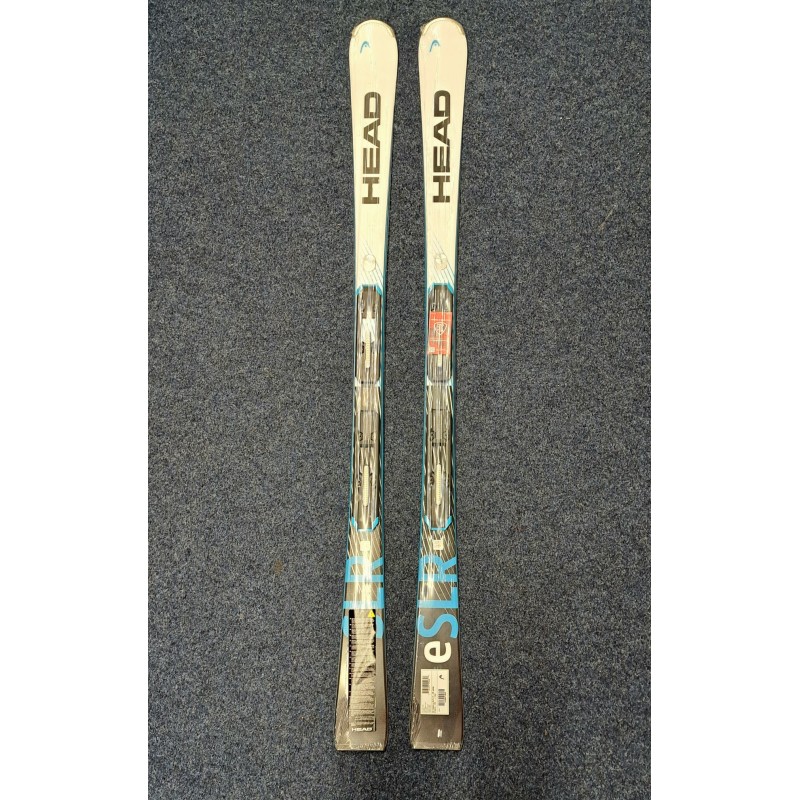 Head e.SLR Ski weiss/blau inkl. Bindung PR 11 GW