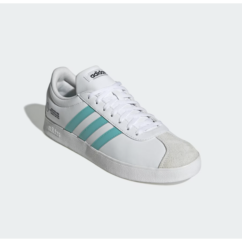 Adidas Mercedes - AMG Petronas Formula One Court Base Herren Freizeitschuh, weiss/mint