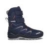 Lowa Maddox Warm GTX HI Kinder Winterschuh, navy/rotholz