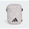 Adidas Linear Printed Organizer Umhängetasche, beige