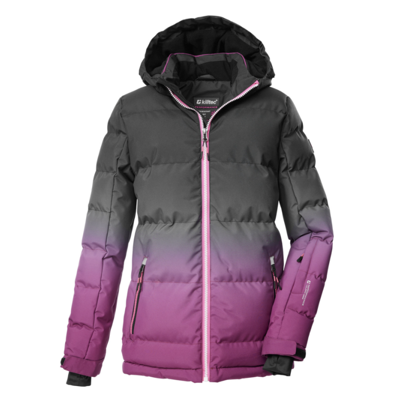 Killtec KSW 330 Kinder Skijacke, dunkelhimbeere
