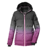 Killtec KSW 330 Kinder Skijacke, dunkelhimbeere