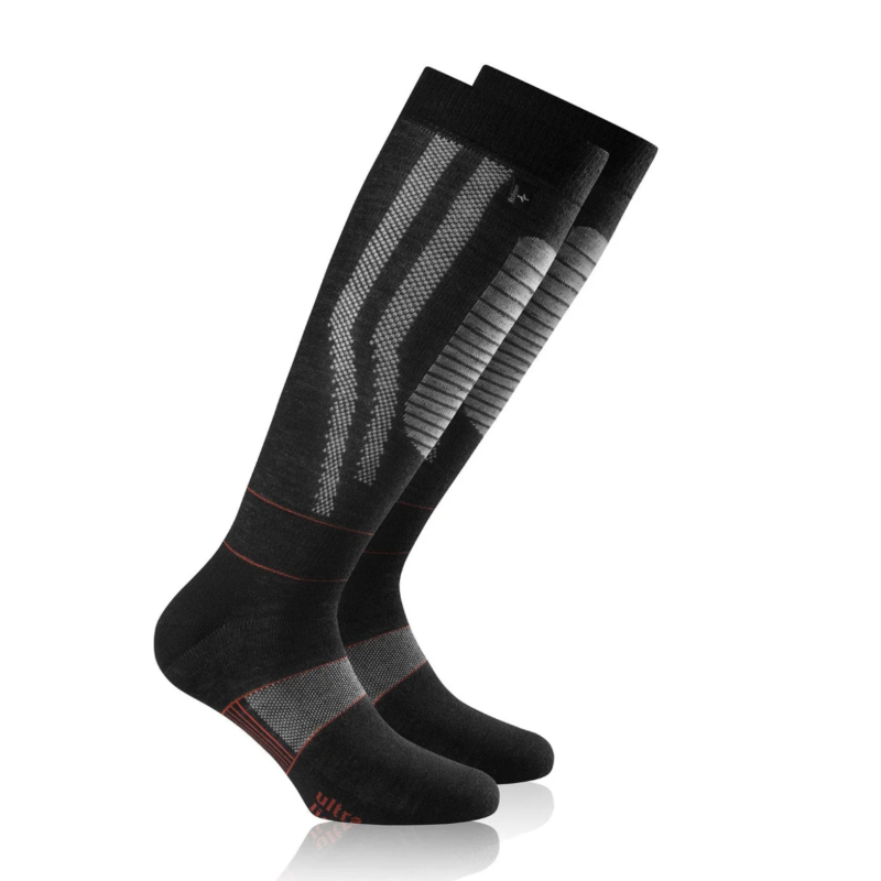 Rohner Ultra Light Skisocken, schwarz