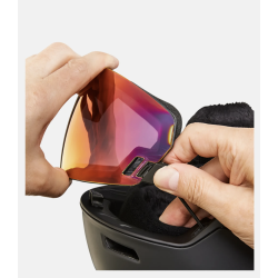 Head Radar 5K Mips Skihelm mit Visier, schwarz