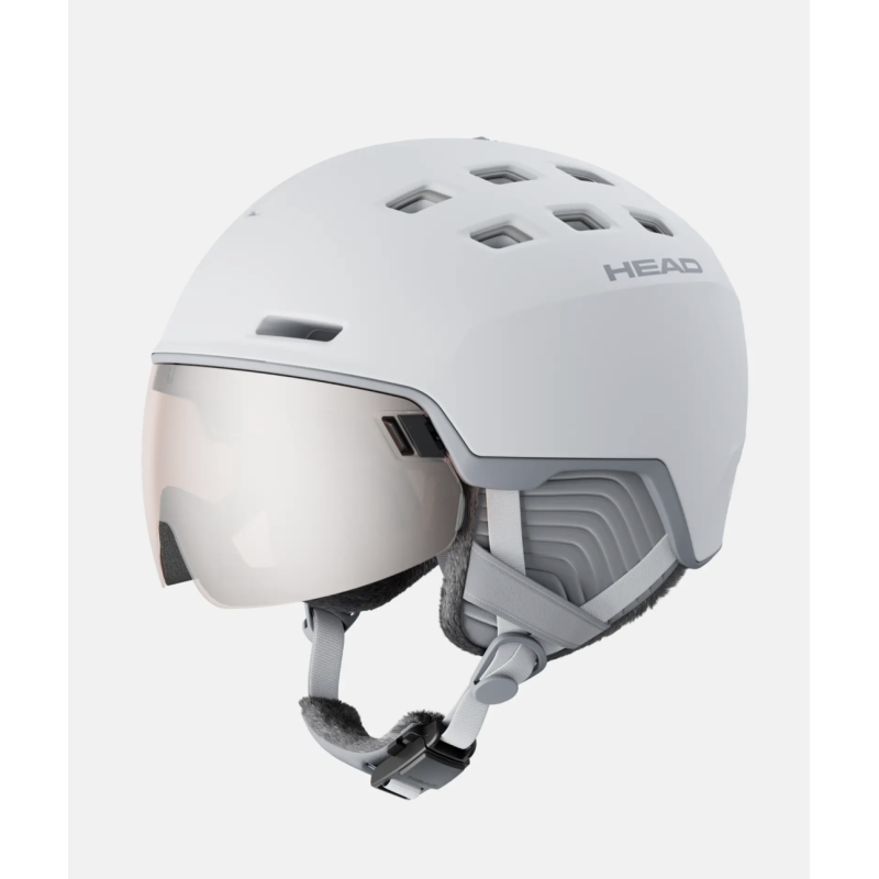 Head Rachel Skihelm mit Visier, weiss