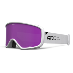 Giro Stomp Flash Kinder Skibrille, weiss/amberpink
