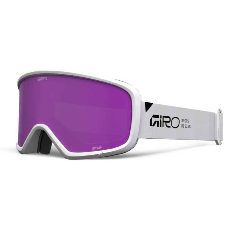 Giro Stomp Flash Kinder Skibrille, weiss/amberpink