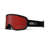 Giro Cruz Flash Skibrille, schwarz/amberscarlet